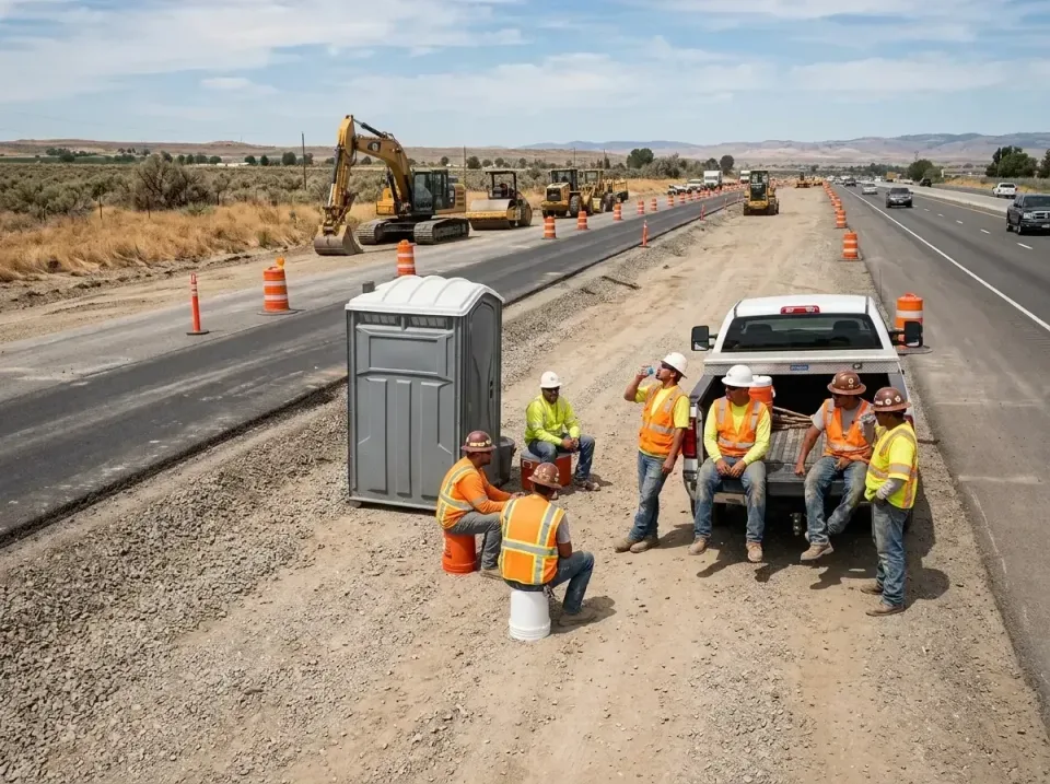 highway-road-construction-crew-007 — frequently asked questions, Porta Potty and Restroom Rentals in Lakeside, VA